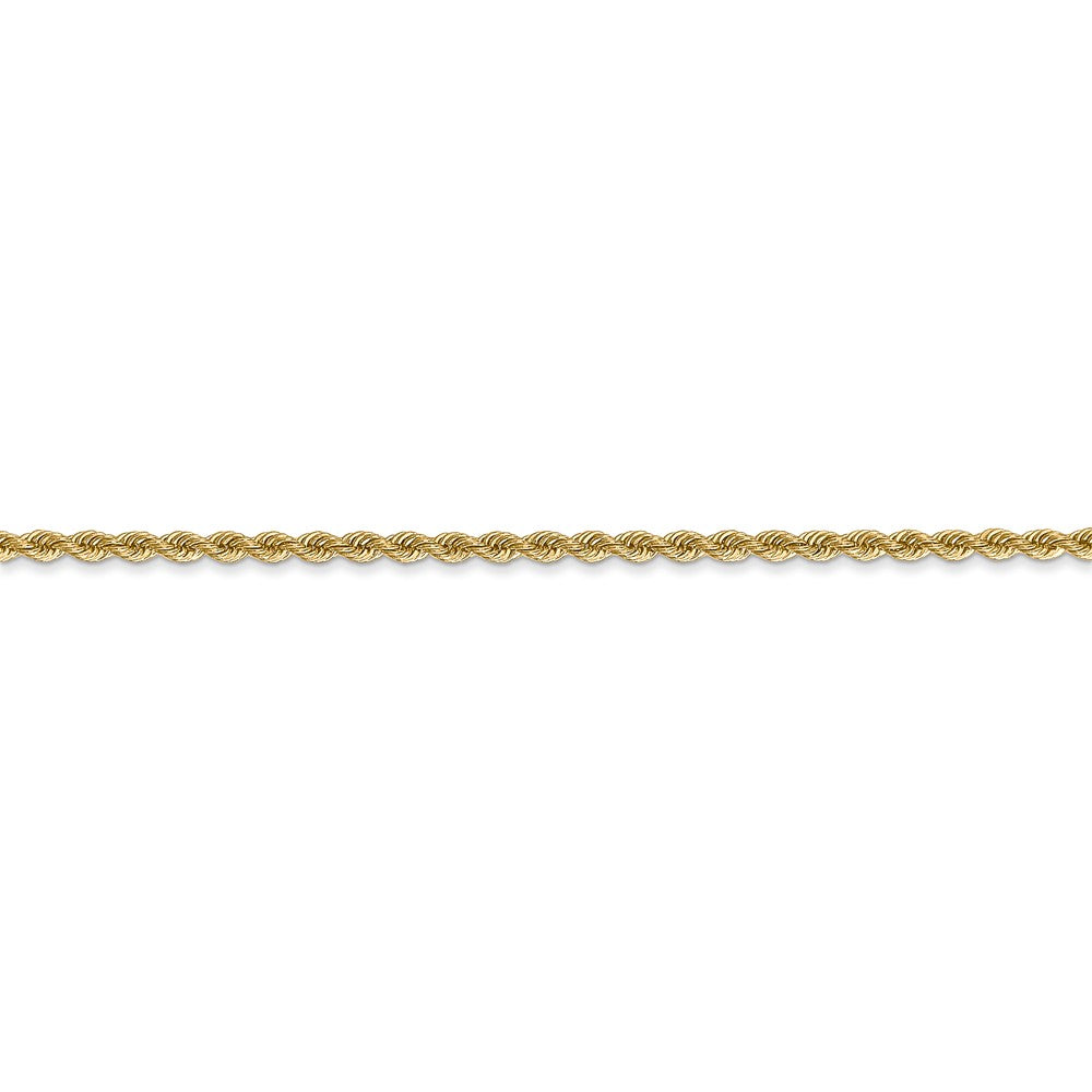 FJC Finejewelers 14k Yellow Gold 2.0mm Solid Rope Bracelet