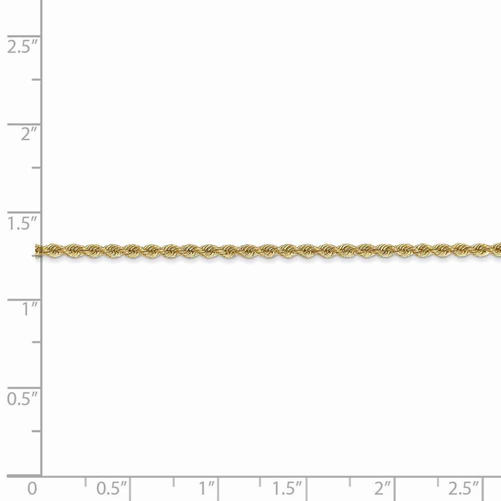 FJC Finejewelers 14k Yellow Gold 2.0mm Solid Rope Bracelet
