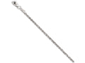 FJC Finejewelers 14k White Gold 1.75mm Bright Cut Rope Chain Bracelet