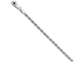 FJC Finejewelers 14k White Gold 2.50mm Bright Cut Rope Chain Necklace