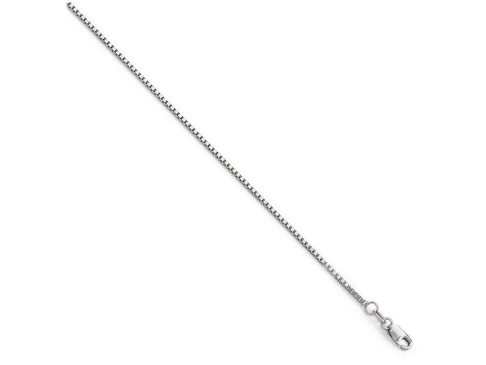 FJC Finejewelers 14k White Gold Box W/lobster Chain Necklace