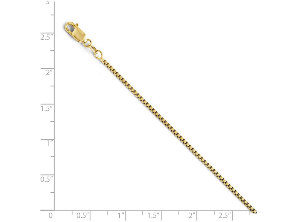 FJC Finejewelers 14k Yellow Gold Medium Box Chain Necklace
