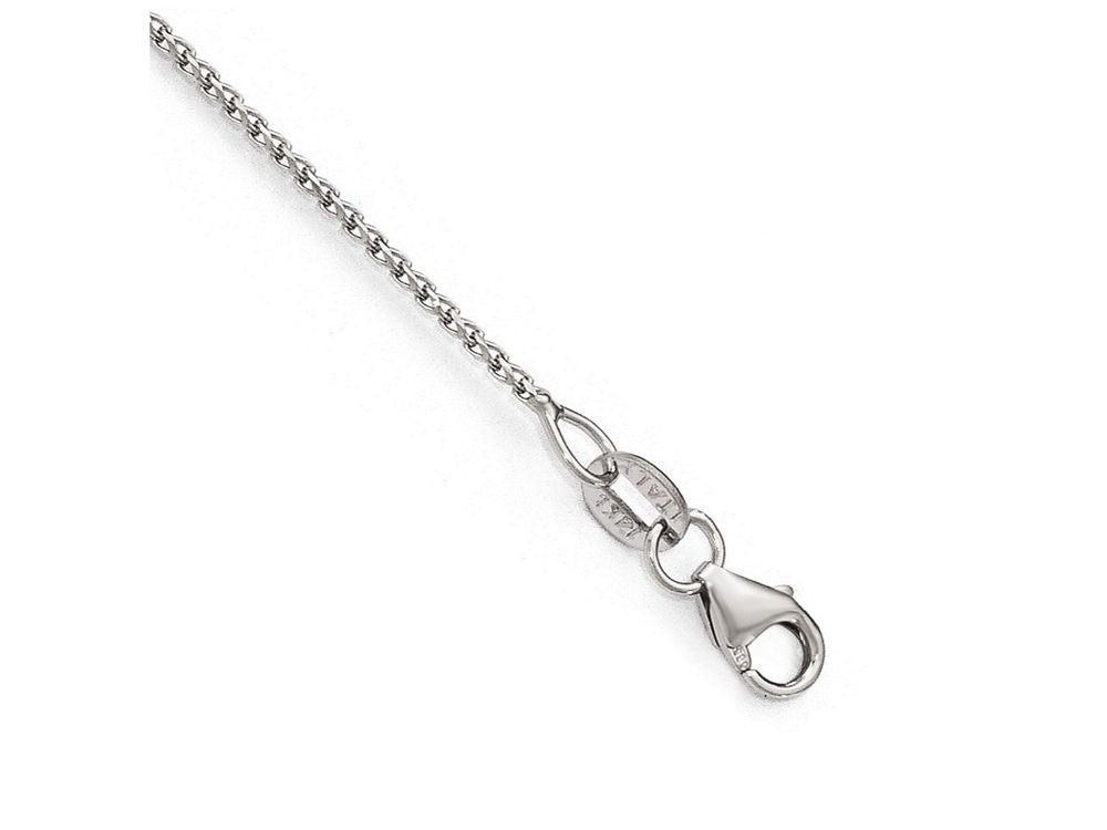 FJC Finejewelers 14k White Gold Franco Chain Necklace