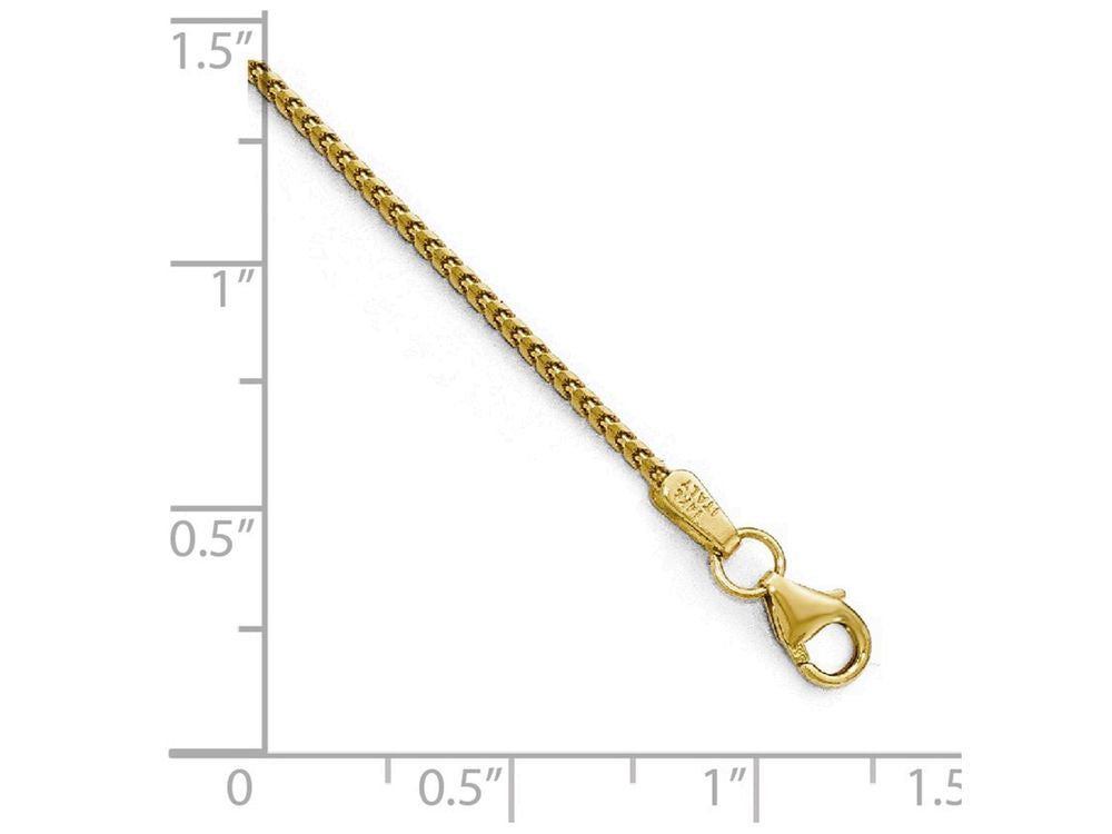 FJC Finejewelers 14k Yellow Gold Franco Chain Necklace