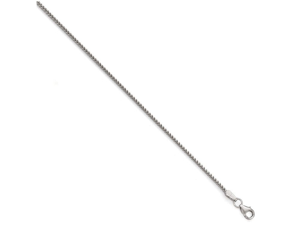 FJC Finejewelers 14k White Gold Franco Chain Necklace