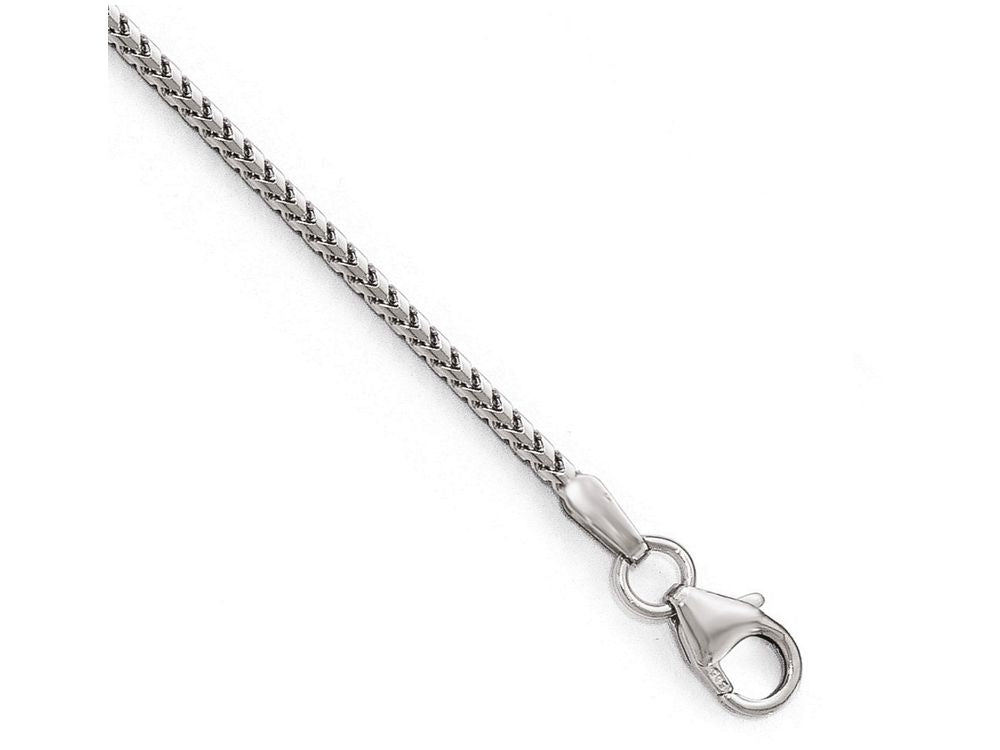 FJC Finejewelers 14k White Gold Franco Chain Necklace