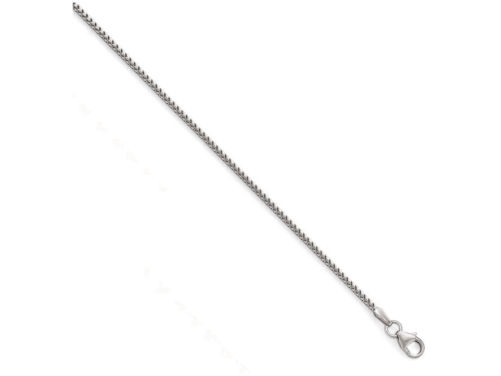 FJC Finejewelers 14k White Gold Franco Chain Necklace