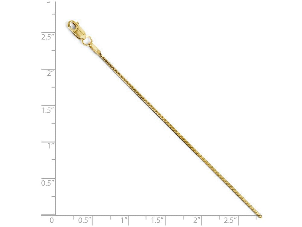 FJC Finejewelers 14k Yellow Gold Snake Chain Necklace