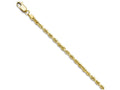 FJC Finejewelers 10k 3.00mm Bright Cut Rope Chain Necklace