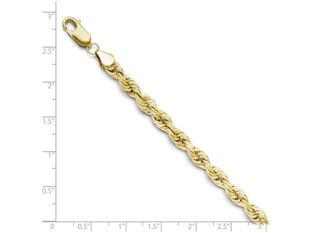 FJC Finejewelers 10k 6.00mm x 20 inch Bright Cut Rope Chain Necklace