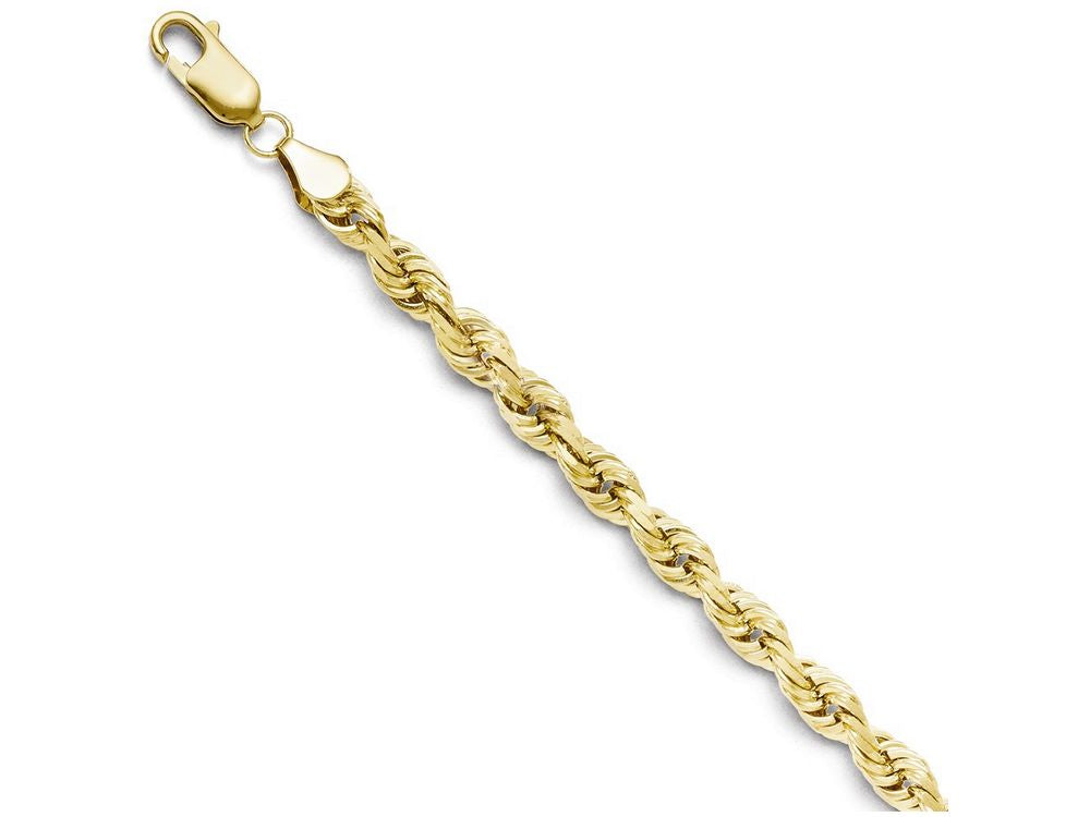 FJC Finejewelers 10k 6.00mm x 20 inch Bright Cut Rope Chain Necklace
