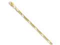 FJC Finejewelers 10k 3.0mm Figaro Chain Ankle Bracelet