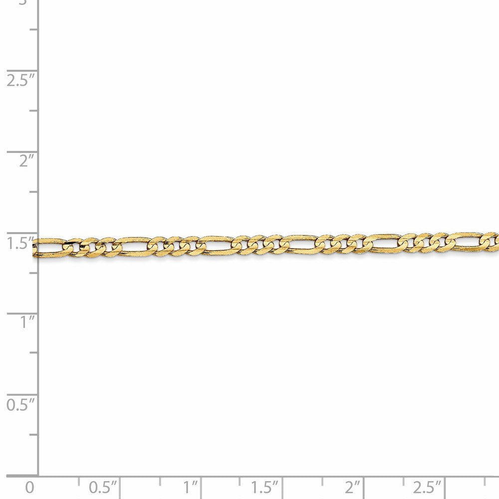 FJC Finejewelers 10k 3.0mm Figaro Chain Necklace