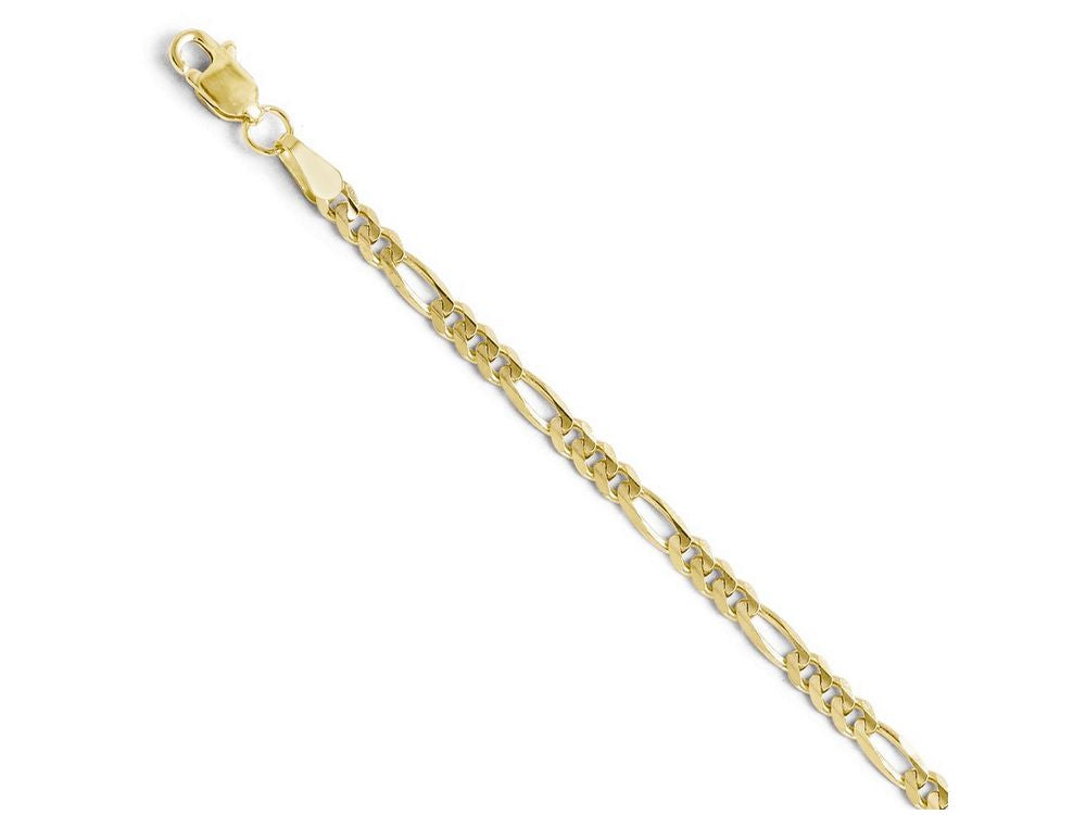 FJC Finejewelers 10k 3.0mm Figaro Chain Necklace