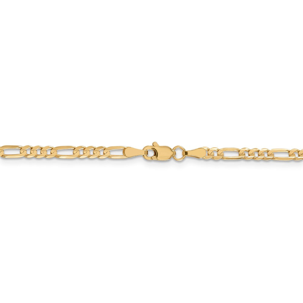 FJC Finejewelers 10k 3.0mm Figaro Chain Necklace