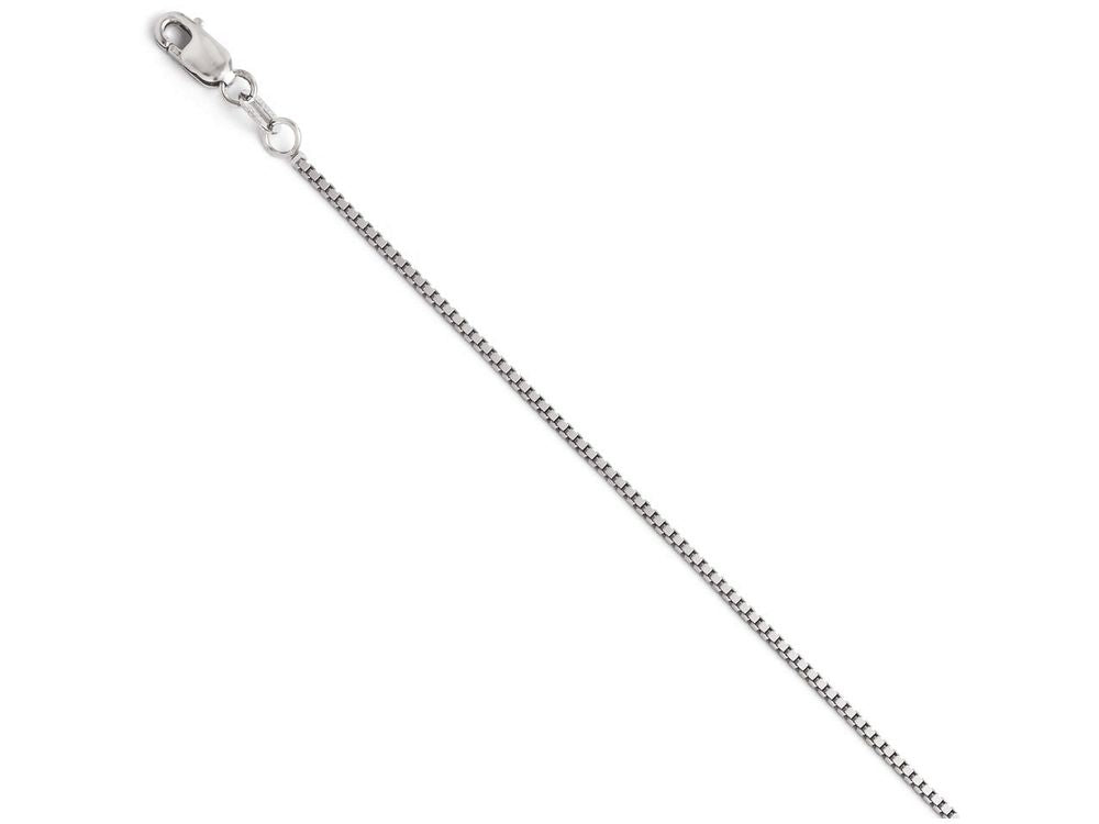 FJC Finejewelers 14k White Gold Box Chain Necklace