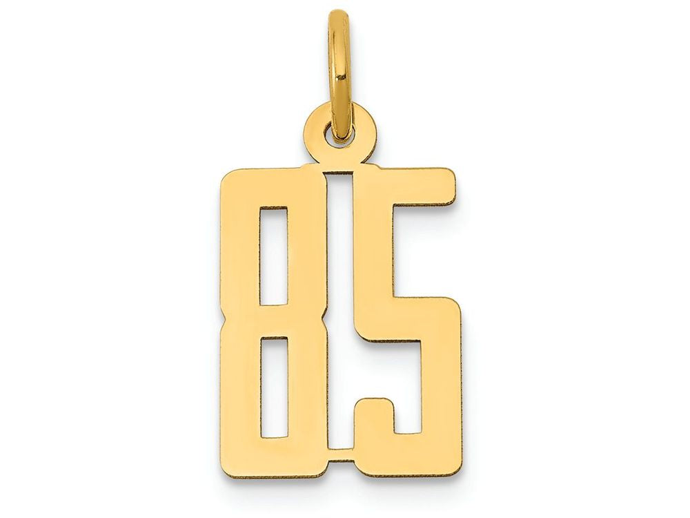 FJC Finejewelers 14k Yellow Gold Small Polished Elongated 85 Charm