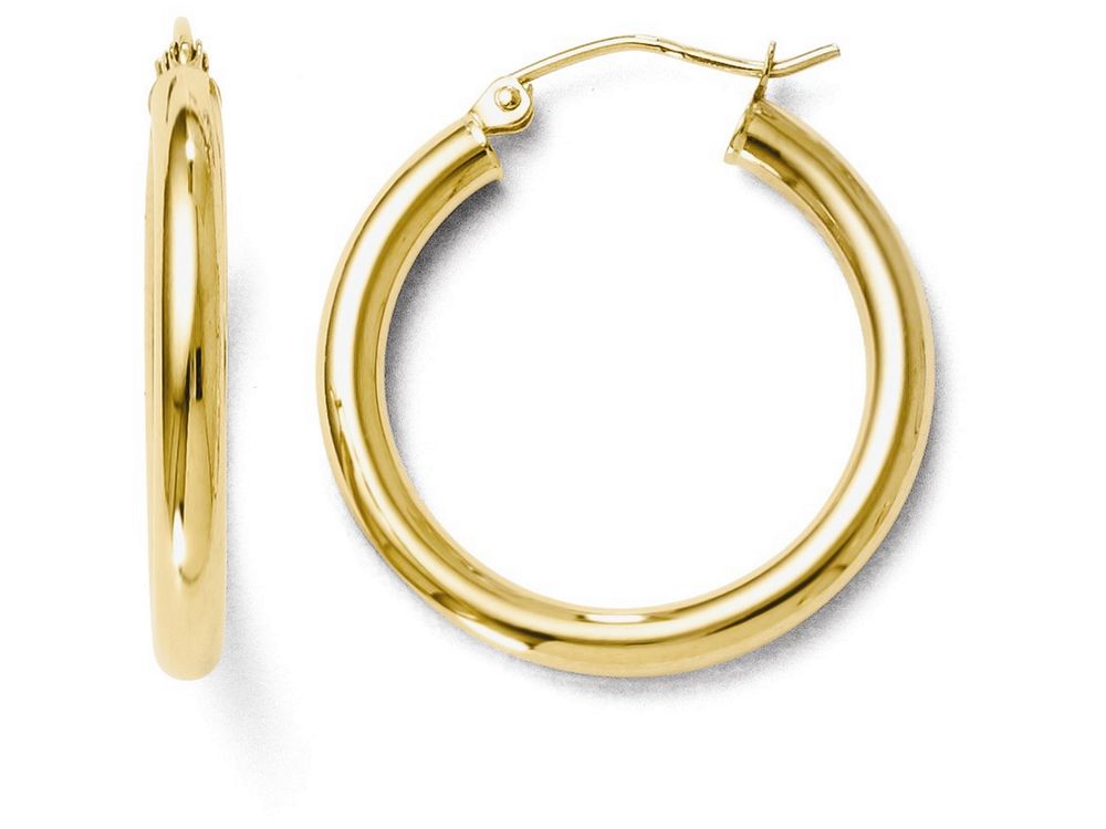 FJC Finejewelers 14k Yellow Gold Polished Hoop Earrings
