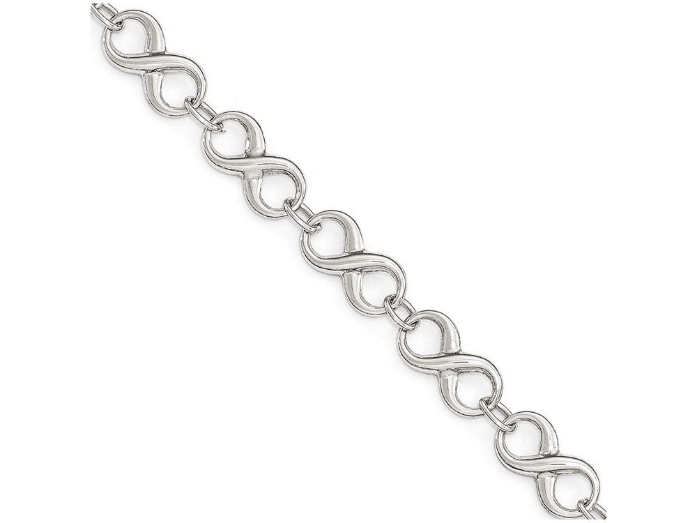 FJC Finejewelers 14k White Gold Polished Bracelet