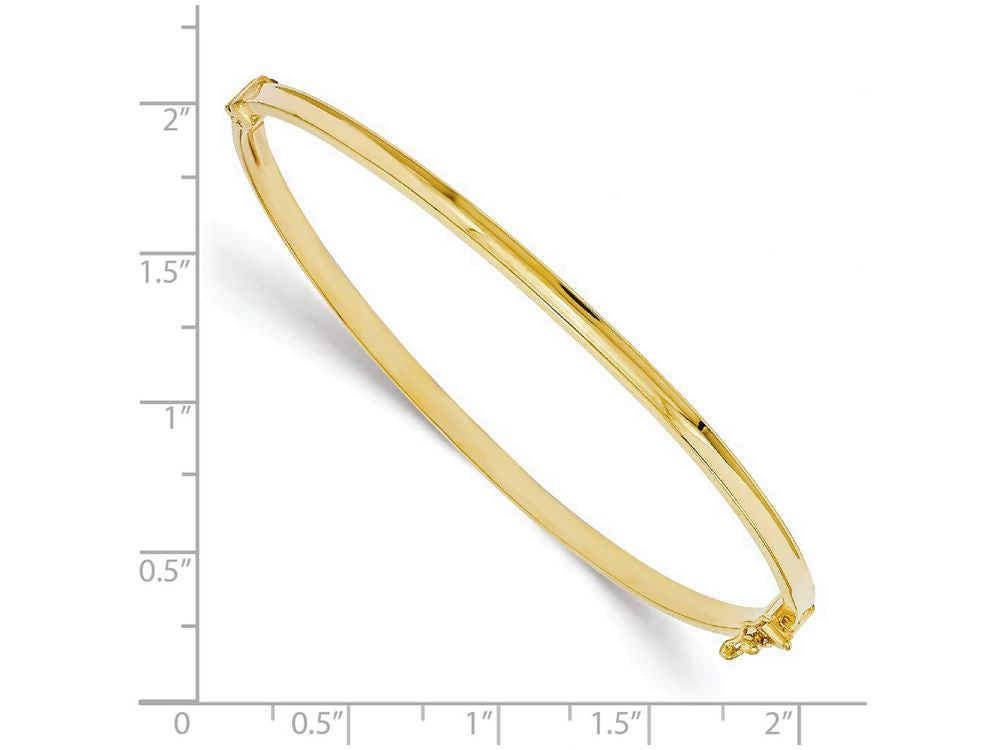 FJC Finejewelers 14k Yellow Gold Polished Hinged Bangle