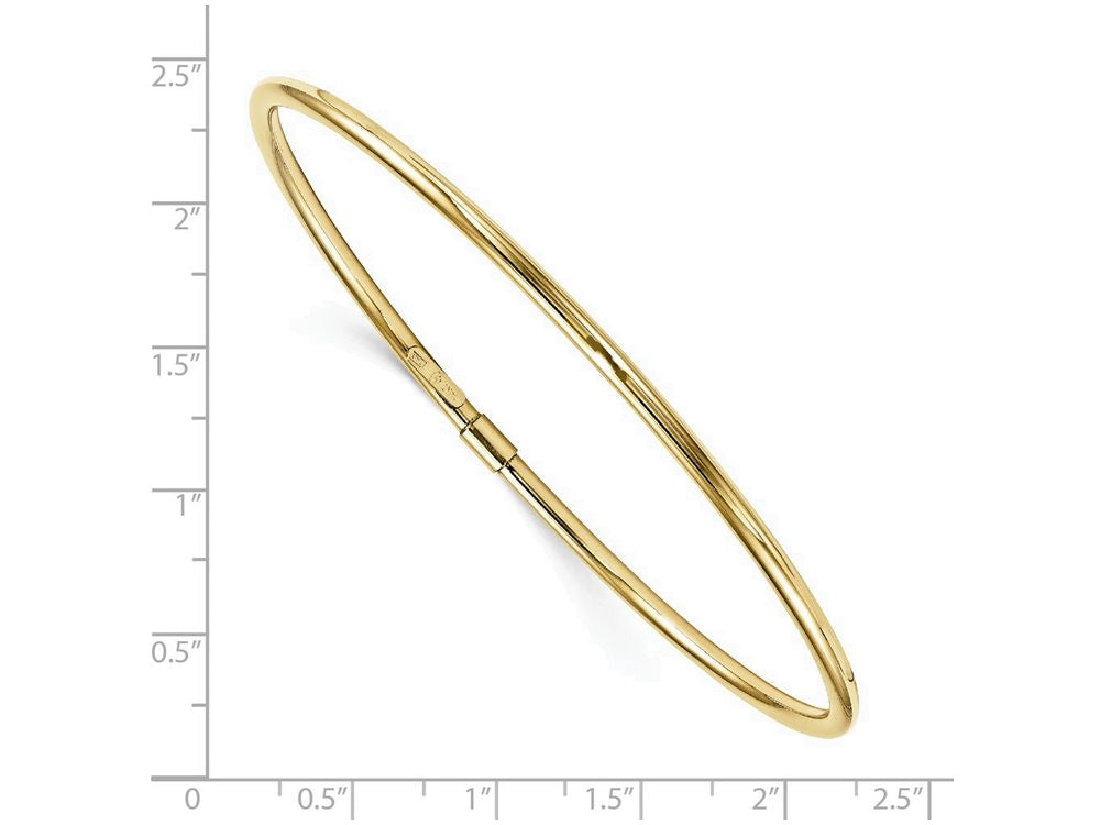 FJC Finejewelers 14k Yellow Gold Polished Bangle