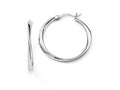 FJC Finejewelers Sterling Silver Polished Hoop Earrings