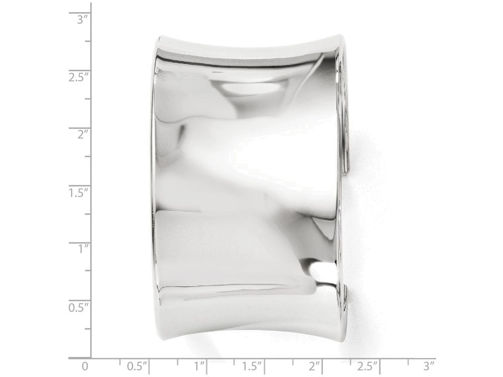 FJC Finejewelers Sterling Silver Polished Slip-on Bangle