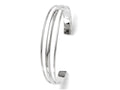 FJC Finejewelers Sterling Silver Polished Fancy Slip-on Bangle