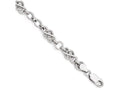 FJC Finejewelers Sterling Silver Polished And Texture Bracelet