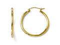 FJC Finejewelers 10k Polished Hinged Hoop Earrings