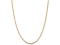FJC Finejewelers 7 Inch 14k Yellow Gold 3mm Concave Open Figaro Chain Bracelet