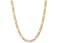 FJC Finejewelers 24 Inch 14k 6.75mm Concave Open Figaro Chain Necklace