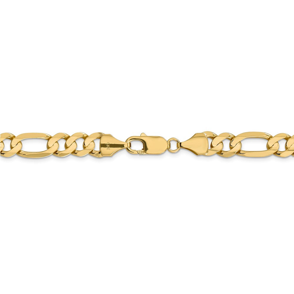 FJC Finejewelers 22 Inch 14k 8.75mm Concave Open Figaro Link Chain Necklace