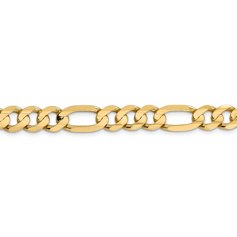 FJC Finejewelers 24 Inch 14k 8.75mm Concave Open Figaro Link Chain Necklace