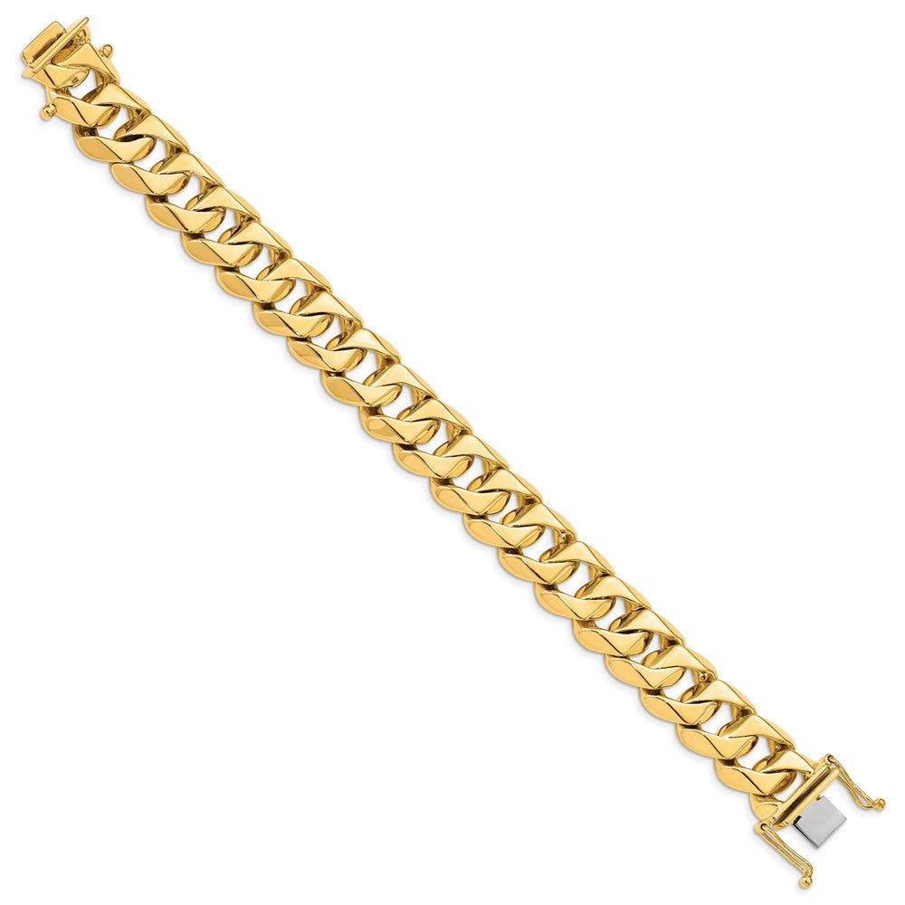 FJC Finejewelers 8 Inch 14k 16mm Hand-polished Traditional Link Chain Bracelet