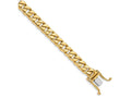 FJC Finejewelers 8 Inch 14k 6.8mm Hand-polished Flat Beveled Curb Chain Bracelet