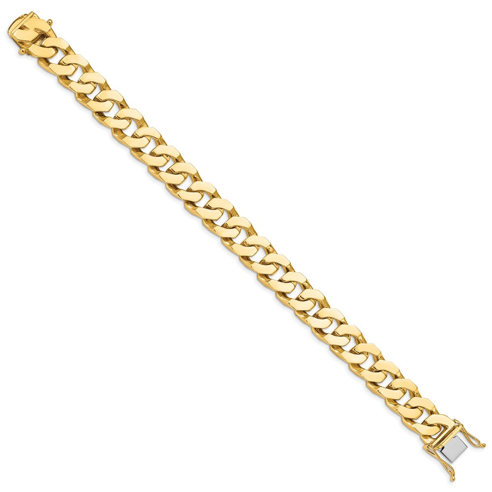FJC Finejewelers 8 Inch 14k 12mm Hand-polished Fancy Link Chain Bracelet