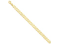 FJC Finejewelers 8 Inch 14k Yellow Gold 7mm Hand-polished Fancy Link Chain Bracelet