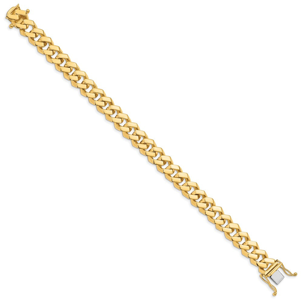 FJC Finejewelers 8 Inch 14k 10mm Hand-polished Fancy Link Chain Bracelet