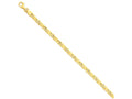 FJC Finejewelers 8 Inch 14k Yellow Gold 5mm Hand-polished Fancy Link Chain Bracelet