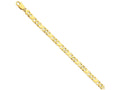 FJC Finejewelers 8 Inch 14k Yellow Gold 7mm Hand-polished Fancy Link Chain Bracelet