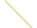 FJC Finejewelers 7 Inch 14k Yellow Gold 6mm Hand-polished Fancy Link Chain Bracelet