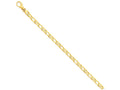 FJC Finejewelers 7 Inch 14k Yellow Gold 4.8mm Polished Fancy Link Chain Bracelet
