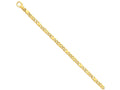 FJC Finejewelers 7 Inch 14k Yellow Gold 5mm Polished Fancy Link Chain Bracelet