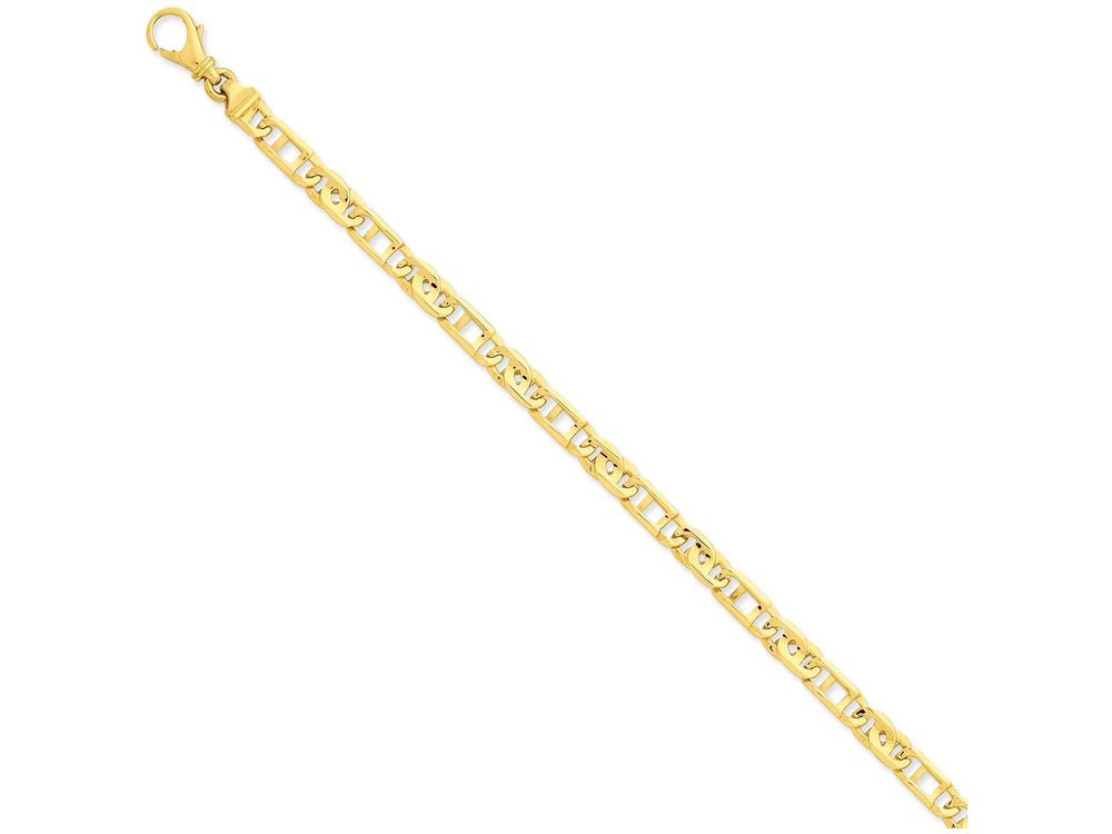 FJC Finejewelers 7.5 Inch 14k Yellow Gold 5.8mm Polished Fancy Link Chain Bracelet