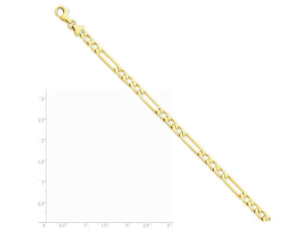 FJC Finejewelers 8 Inch 14k Yellow Gold Polished Figaro Link Chain Bracelet