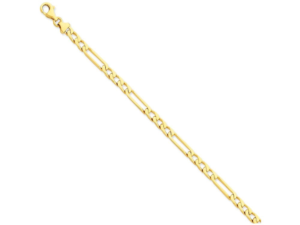FJC Finejewelers 8 Inch 14k Yellow Gold Polished Figaro Link Chain Bracelet