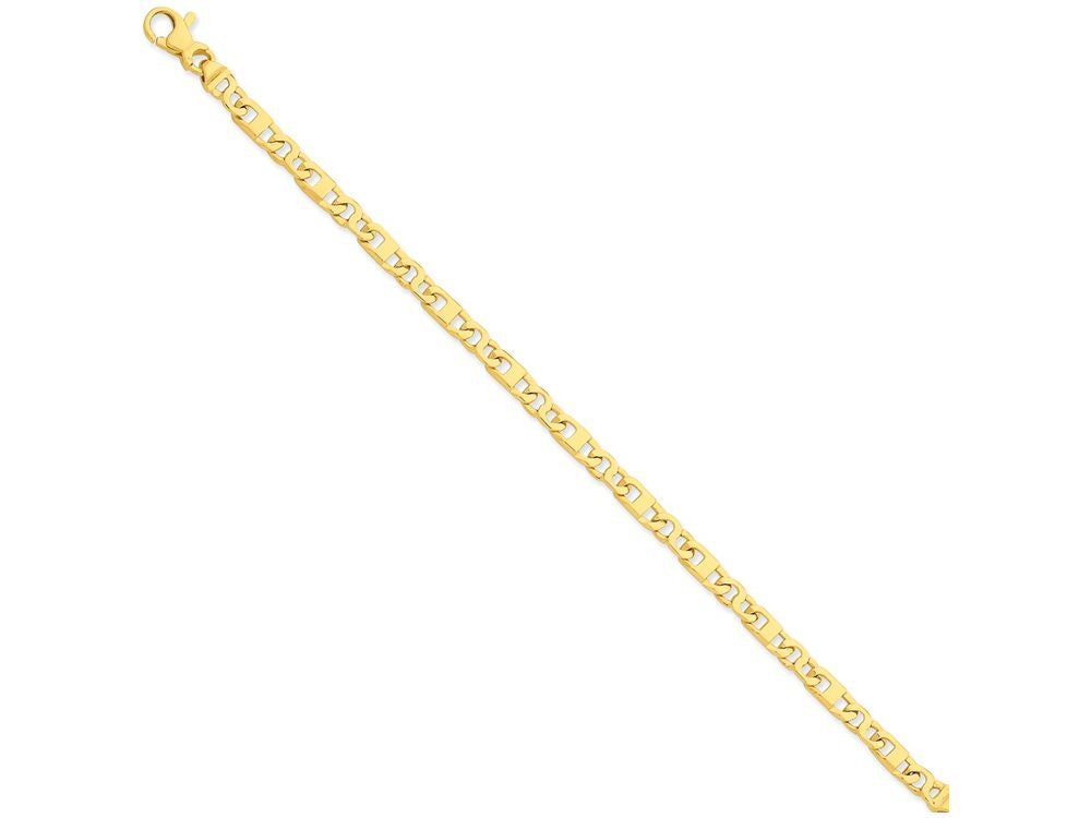 FJC Finejewelers 7.25 Inch 14k Yellow Gold Fancy Link Chain Bracelet