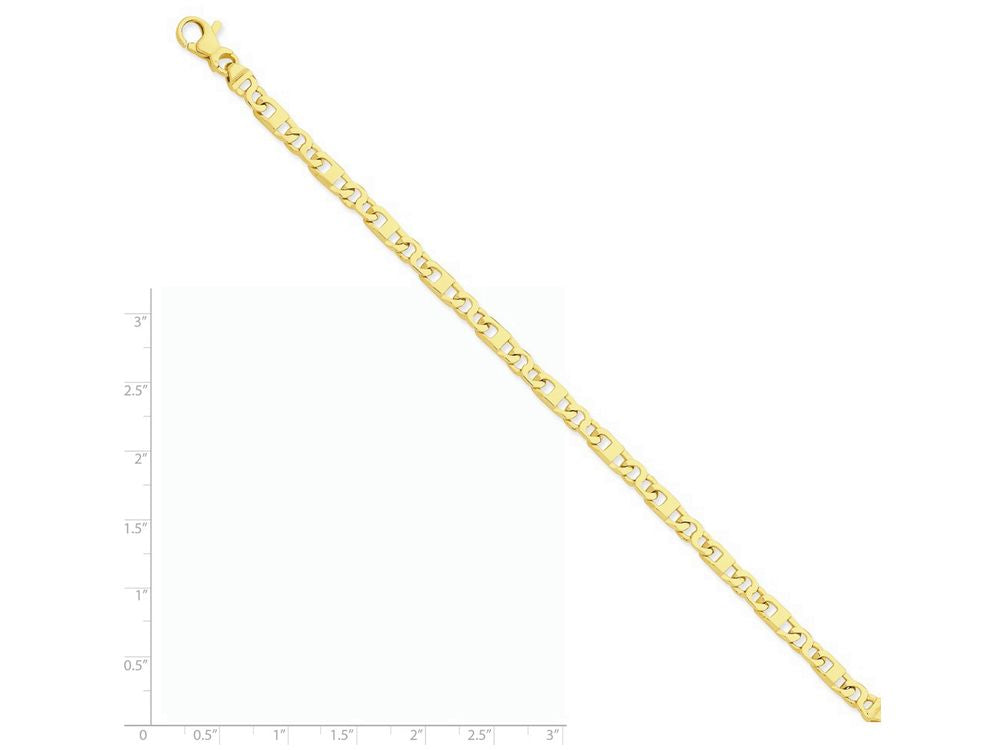 FJC Finejewelers 8.25 Inch 14k Yellow Gold Fancy Link Chain Bracelet