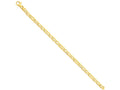 FJC Finejewelers 7 Inch 14k Yellow Gold Fancy Link Chain Bracelet